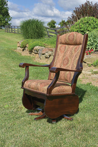 Buckeye Wide Swivel Glider