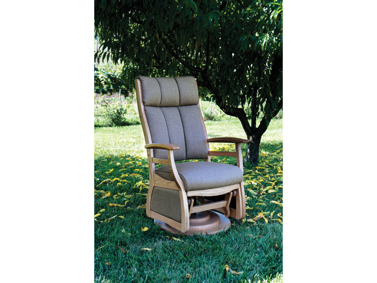 Sierra High Back Swivel Glider