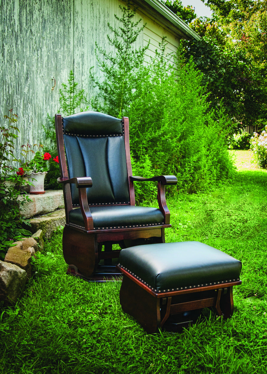 Buckeye Swivel Gliding Ottoman
