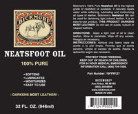 Bickmore 32 Ounce Neatsfoot Oil