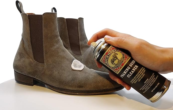Bickmore 6 Ounce Foaming Suede & Nubuck Cleaner Spray