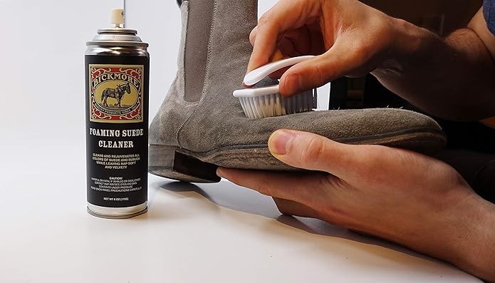 Bickmore 6 Ounce Foaming Suede & Nubuck Cleaner Spray