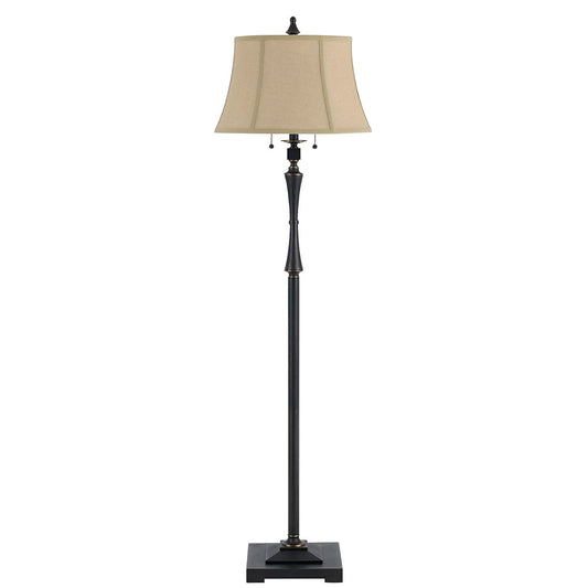 Madison Oil Rubbed Bronze Double Light Floor Lamp