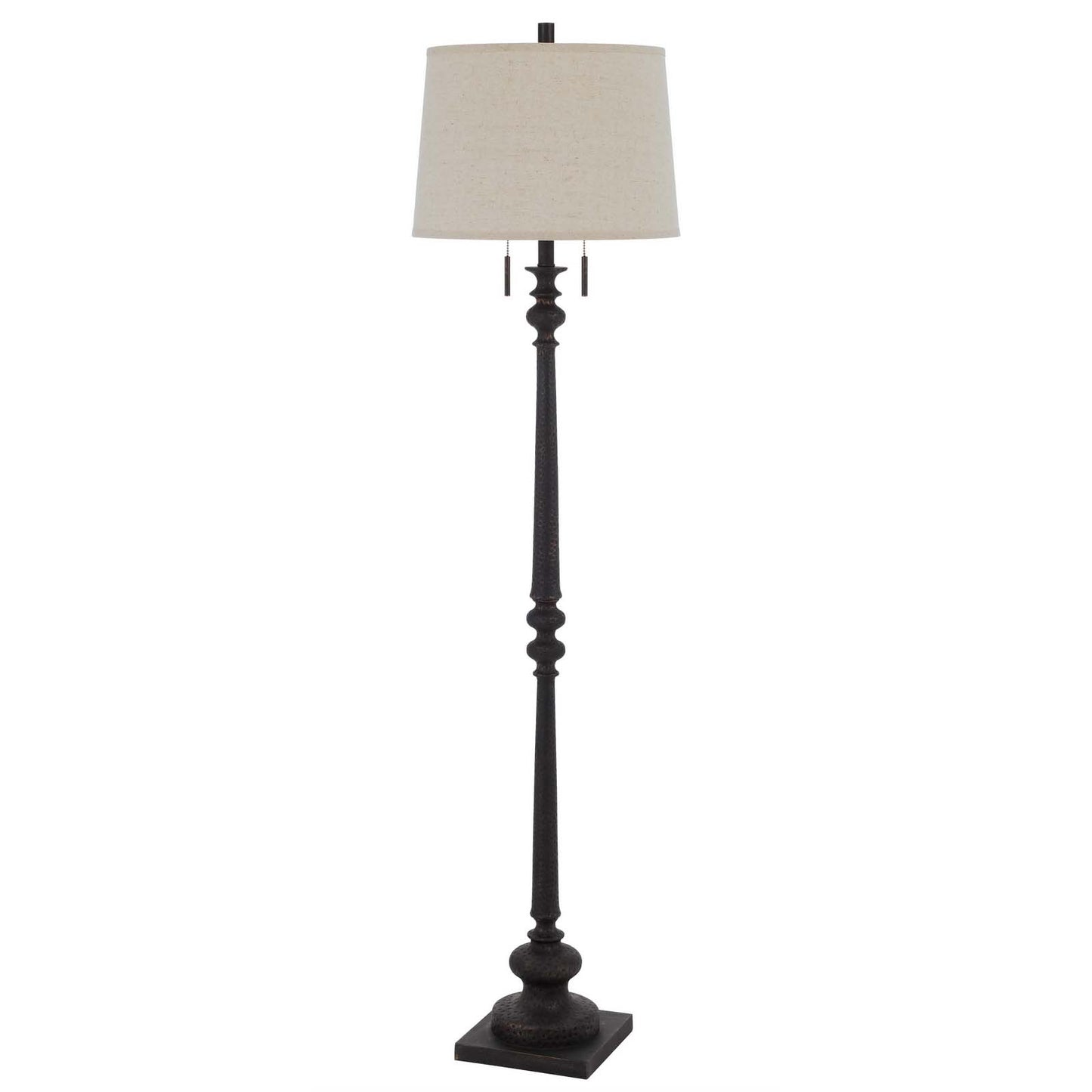 Torrington Rustic Iron Floor Lamp