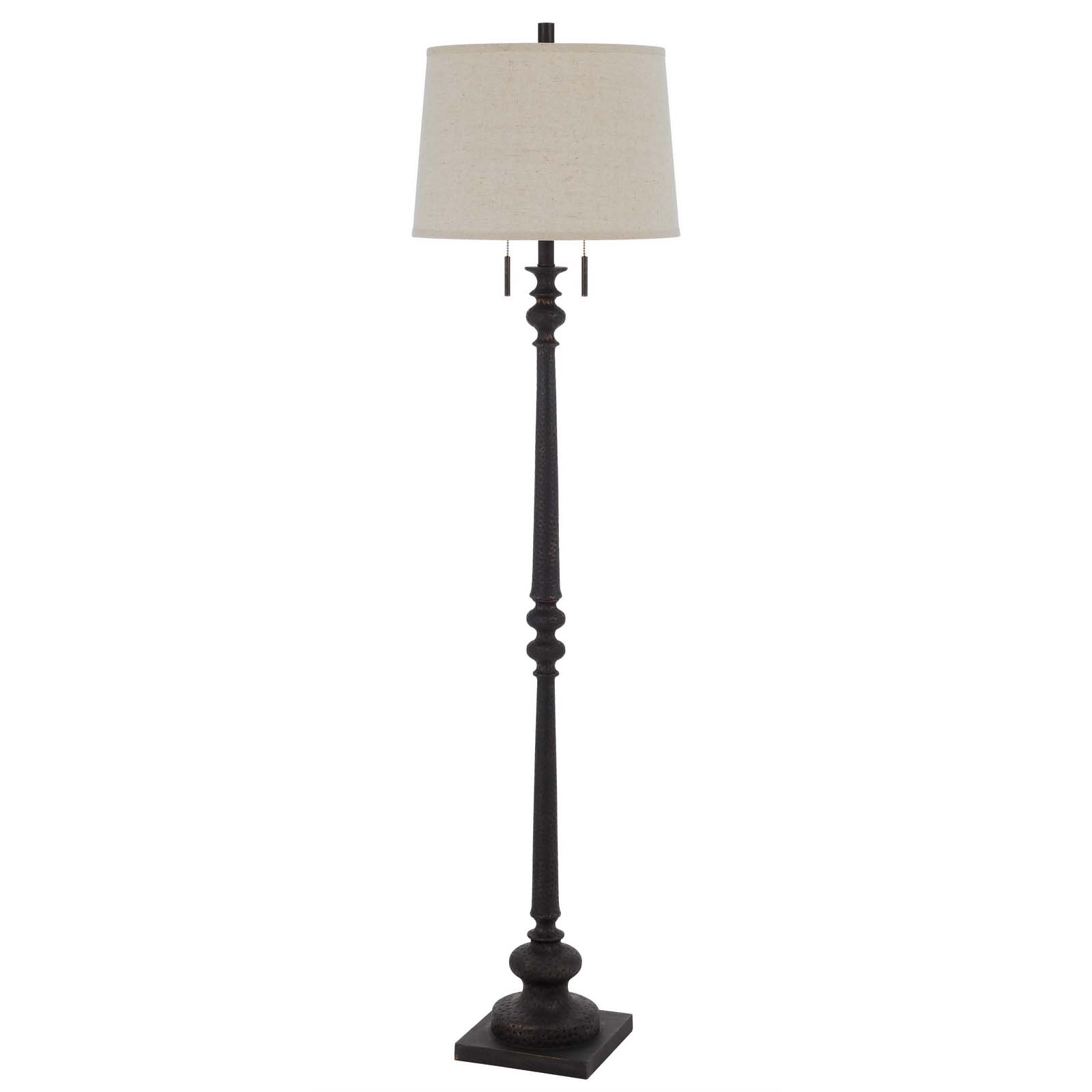 Torrington Rustic Iron Floor Lamp