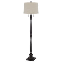 Torrington Rustic Iron Floor Lamp