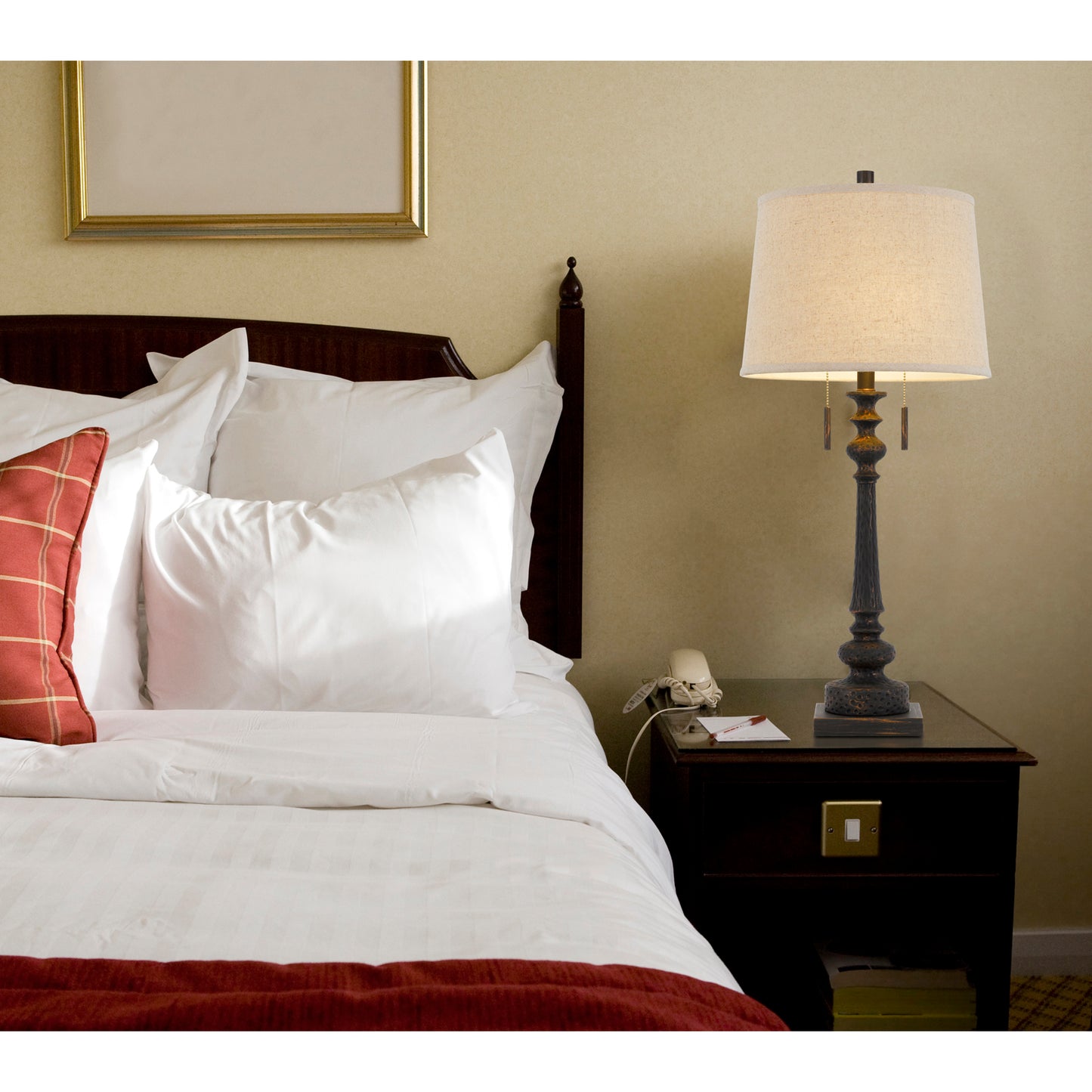 Torrington Dual Pull Chain Table Lamp