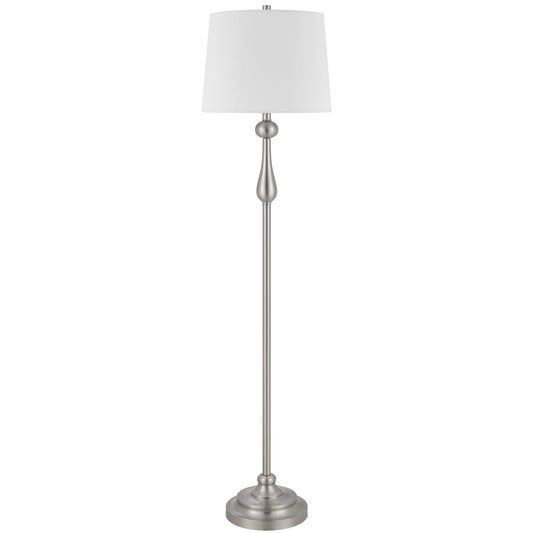 Collins Brushed Steel Floor Lamp