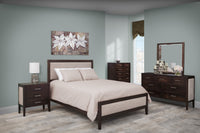 Albany Square Upholstered Bed