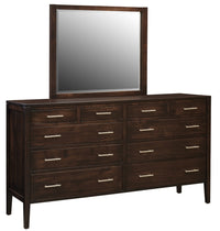 Albany Square Triple Dresser w/Mirror