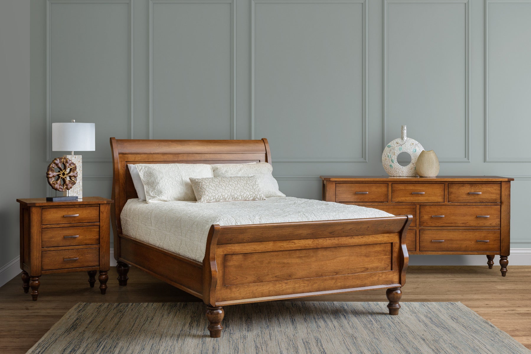 Canyon Creek Sleigh Bed