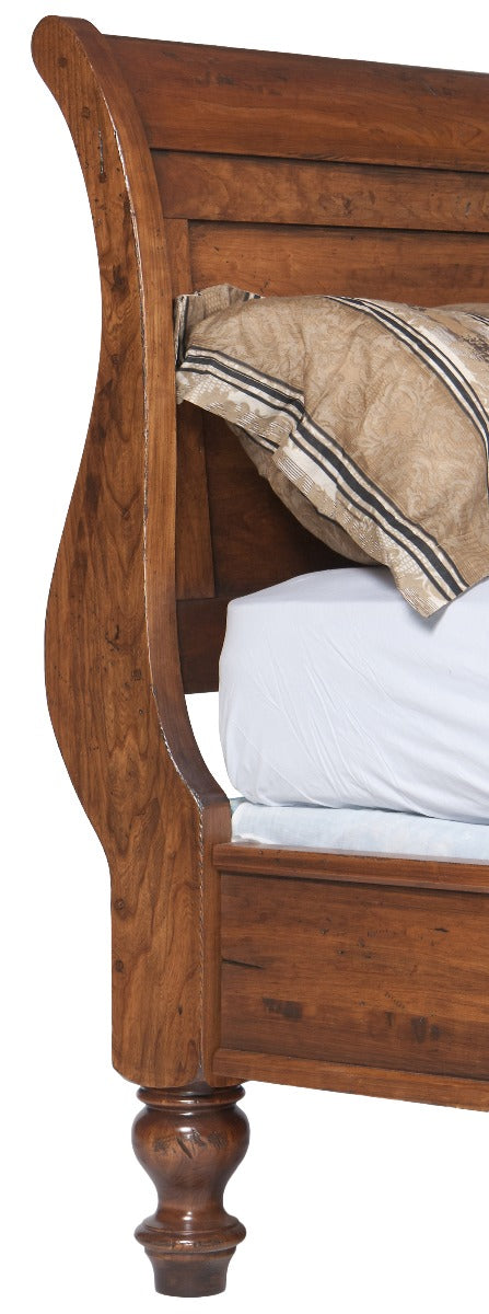Canyon Creek Sleigh Bed w/Low Footboard