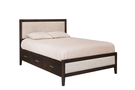 Albany Upholstered Bed with Drawers