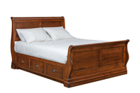 Calais Storage Sleigh Bed