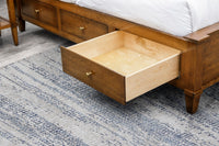 Toulon Arched Storage Bed