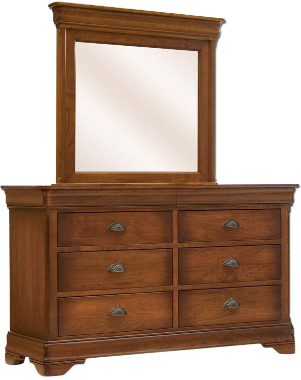 Le Chateau Double Dresser w/Mirror