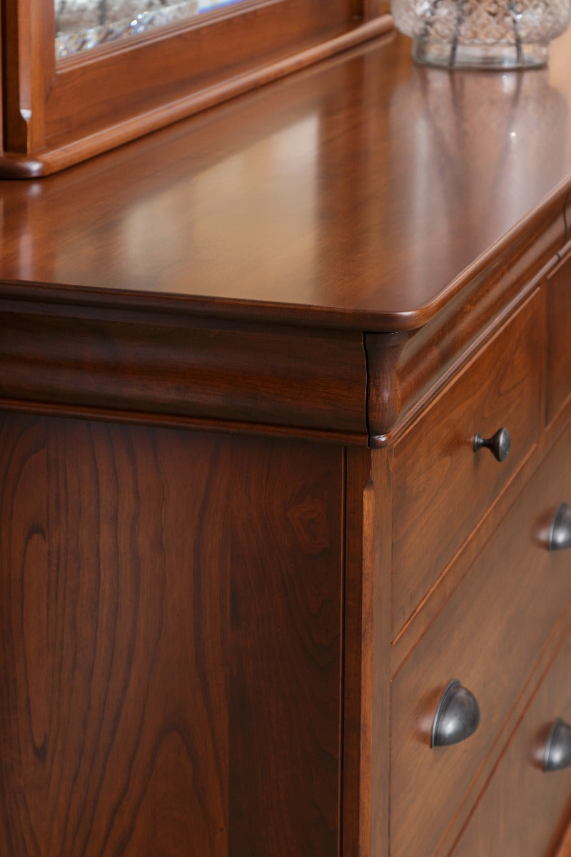 Le Chateau Tall Triple Dresser w/Mirror