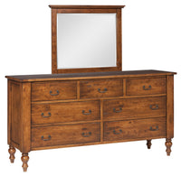 Canyon Creek Triple Dresser w/Mirror