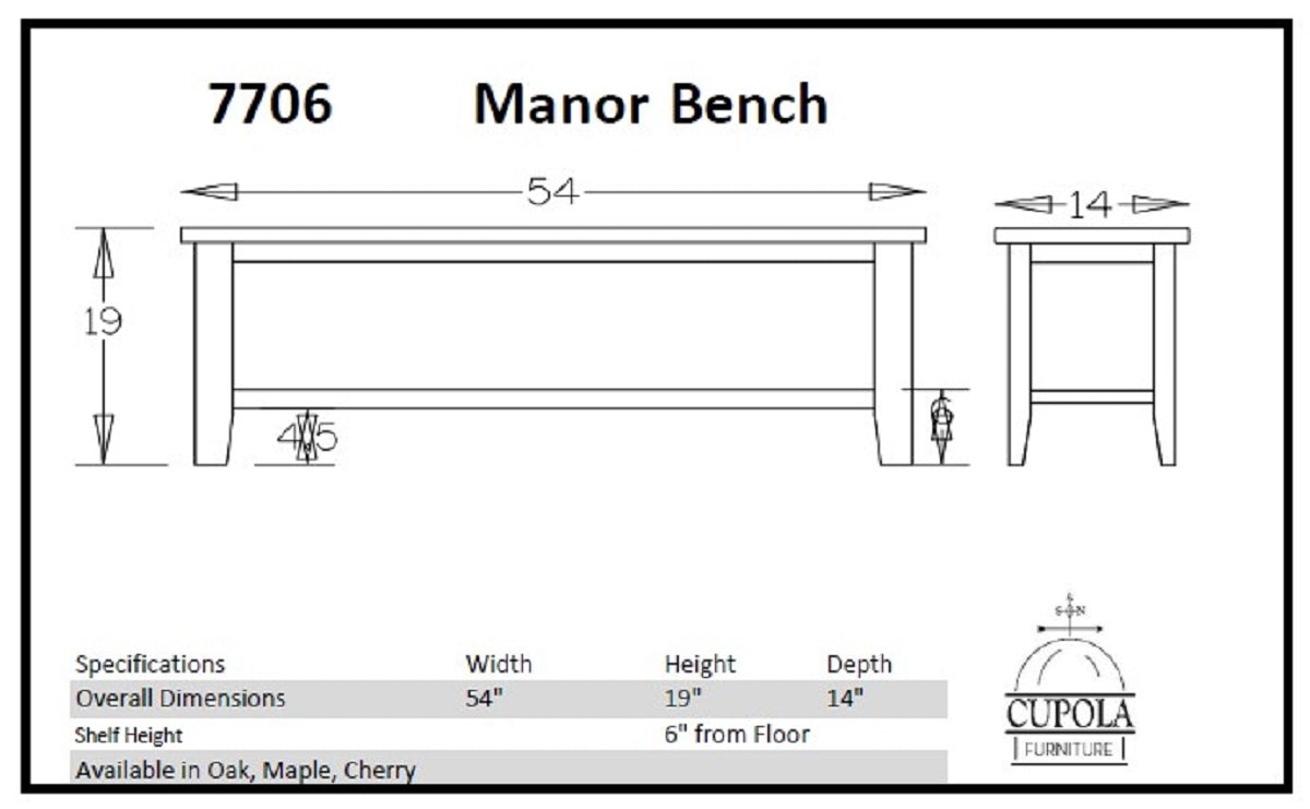 Manor Bench