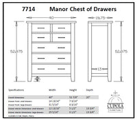Manor Chest of Drawers