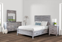 Manor Louver Panel Storage Bed