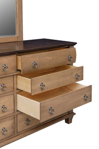 Crescent Creek Dresser w/Iron Mirror