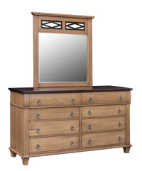 Crescent Creek Dresser w/Iron Mirror