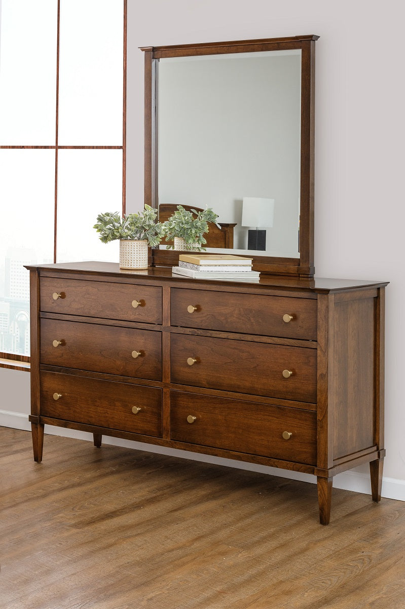 Toulon Double Dresser With Mirror