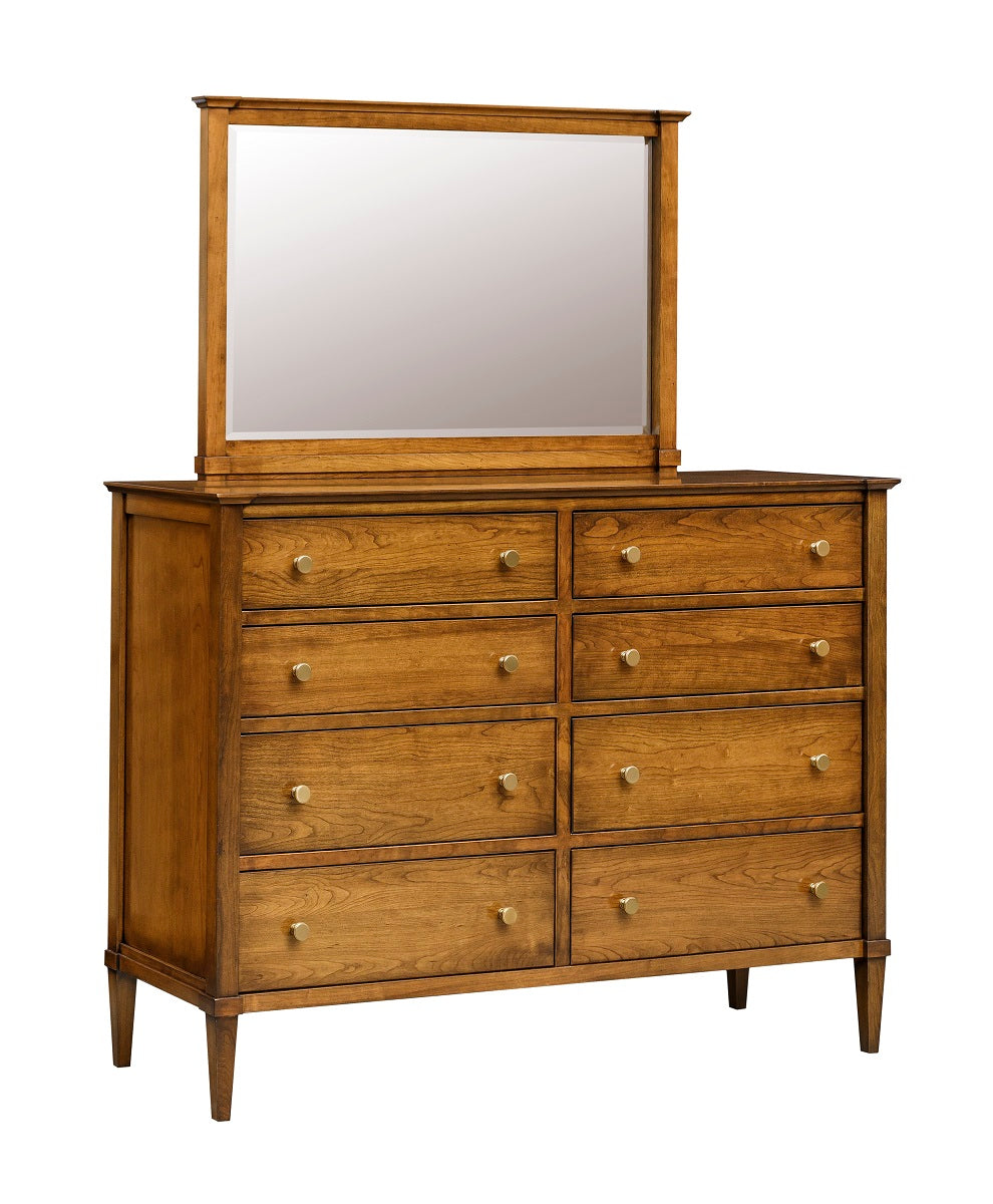 Toulon Double High Dresser w/Mirror