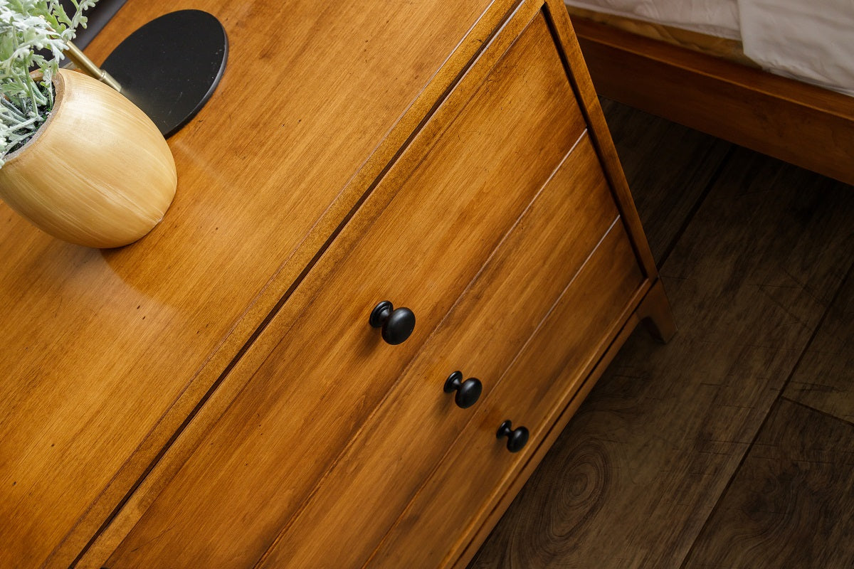 Estelle Three Drawer Night Table