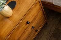 Estelle Three Drawer Night Table