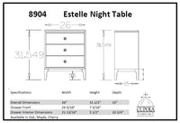 Estelle Bedside Chest