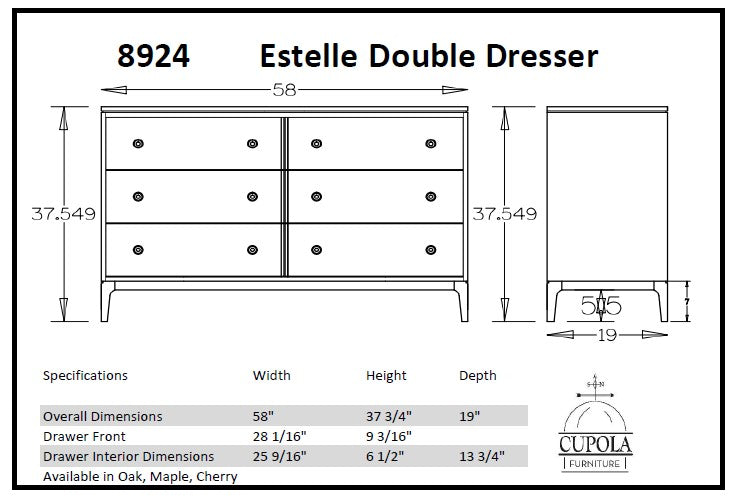 Estelle Double Dresser