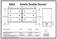 Estelle Double Dresser