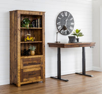 Urban Lodge 6' Bookcase w/Drawers