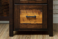 Loft Barnwood Desk w/Hutch