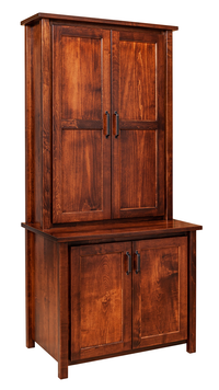 Eshton Wood Door Storage Bookcase