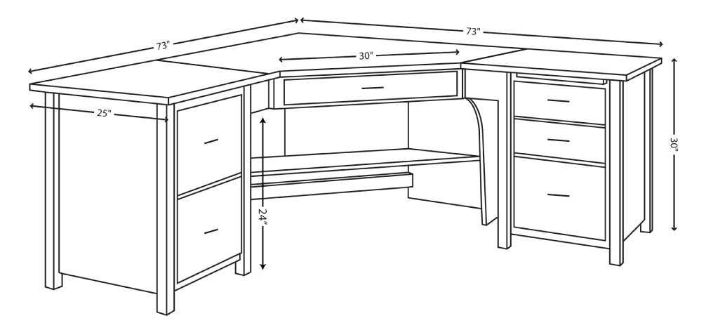 Eshton Corner Desk
