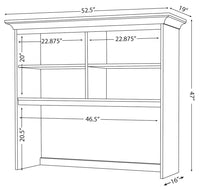 Eshton Hutch Top L-Shaped Desk