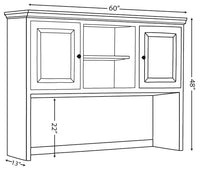 Harrington Hutch Top Desk
