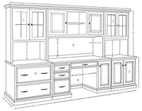 Harrington Executive Desk Group