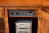 Harrington Hutch Top Computer Desk