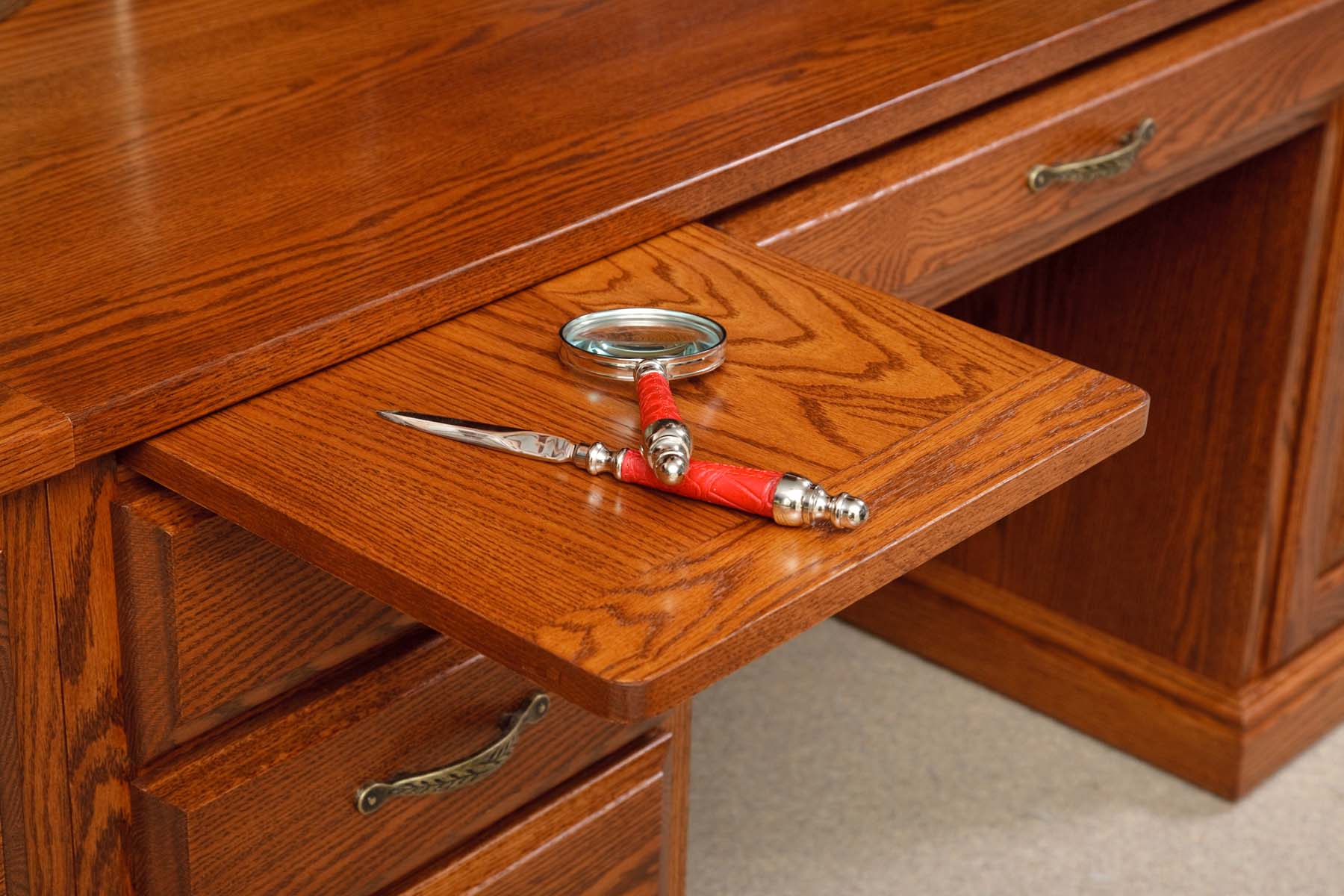 Harrington Hutch Top Computer Desk