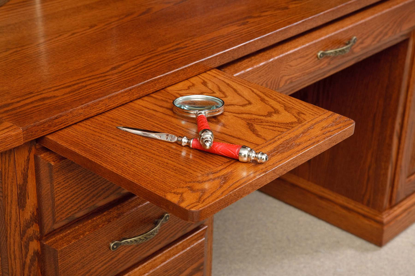 Harrington Hutch Top Desk