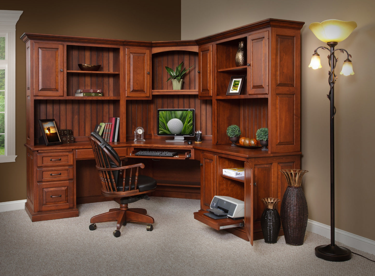 Office Pro Executive Corner Desk