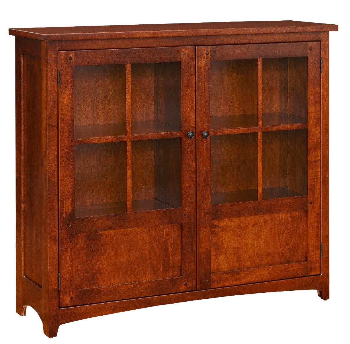 Belmont Bookcase with Glass Doors