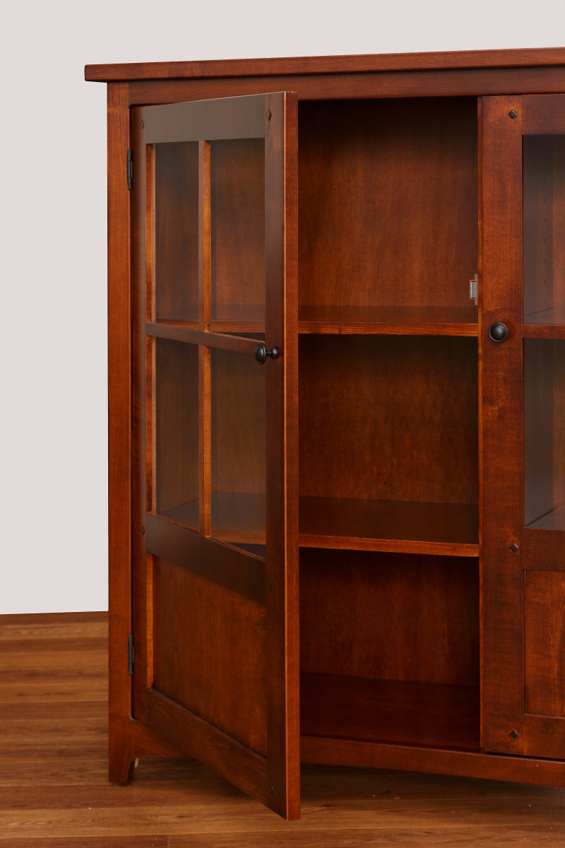 Belmont Bookcase with Glass Doors