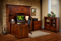 Belmont Bookcase with Glass Doors