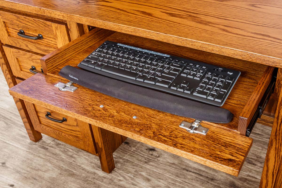 Shelton Double Pedestal Desk