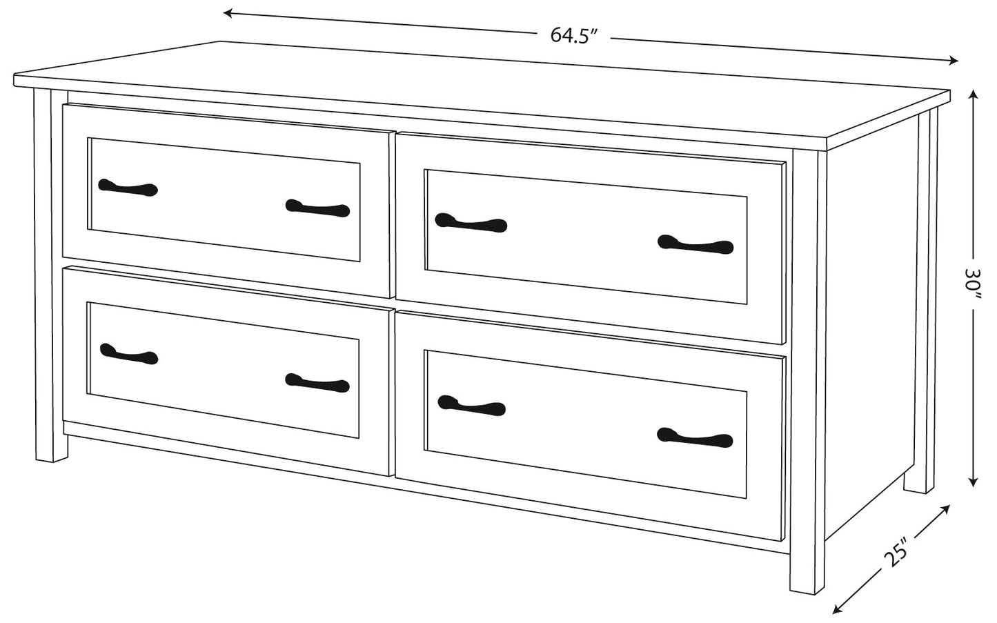 Shelton Double Lateral File